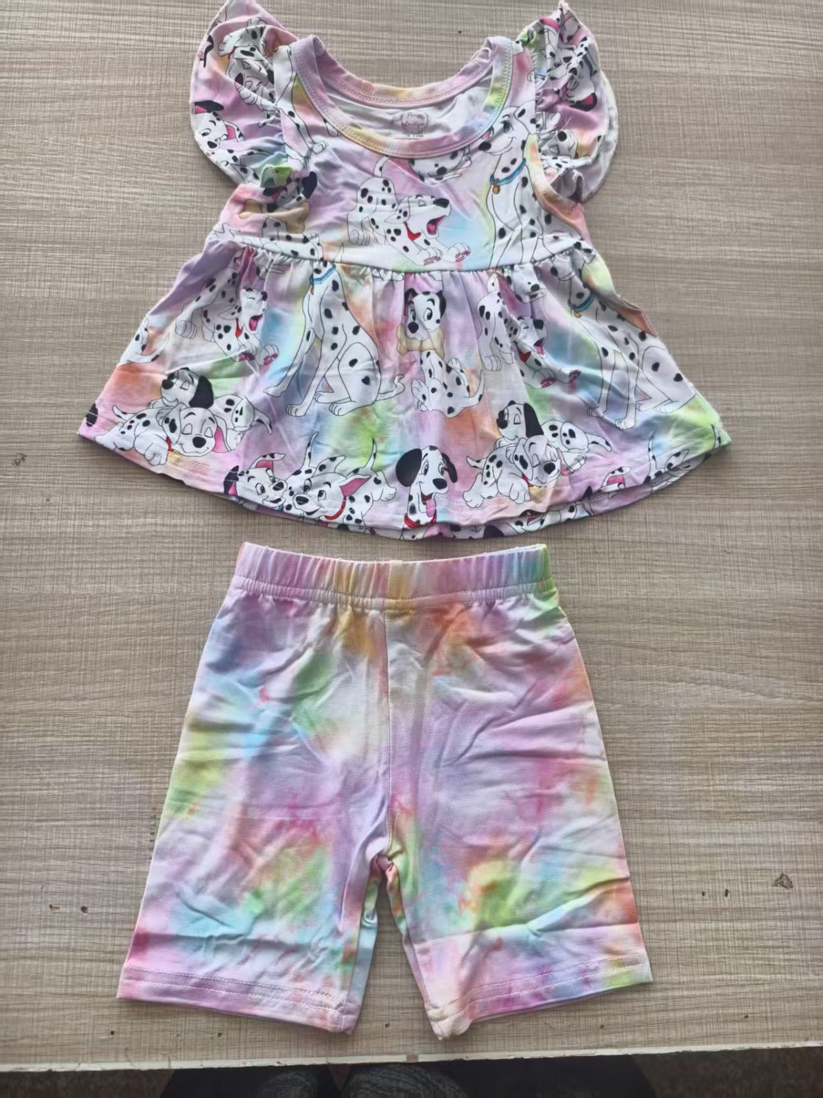 Darling Dalmatians Peplum Set