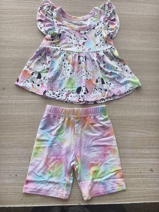 Darling Dalmatians Peplum Set